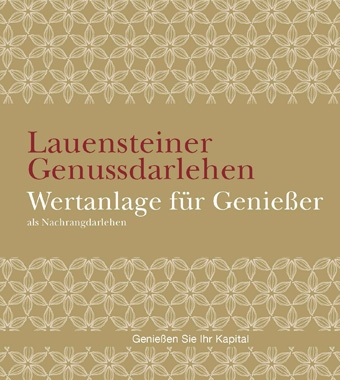 Lauenstein Logoschild an der Fischbachsmühle