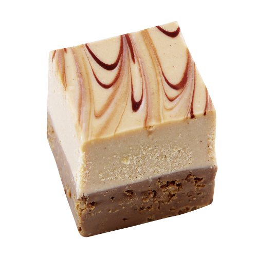 Crisp-Nougat-Würfel Praline